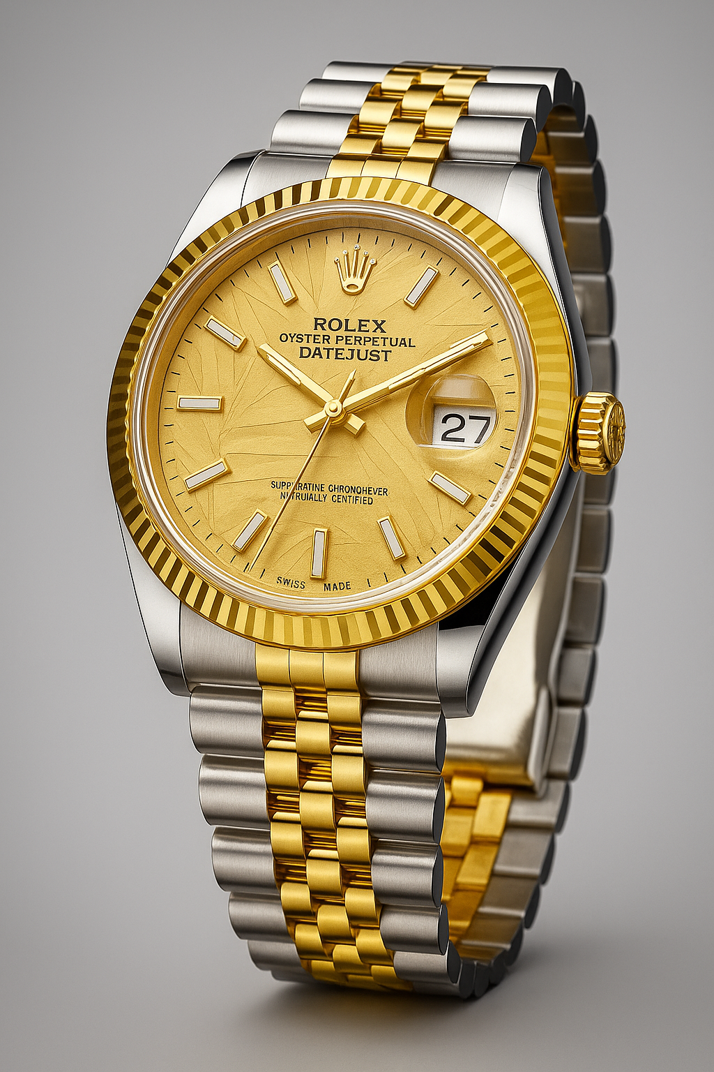 Rolex Two-Tone Gold & Stainless Steel Men’s Watch