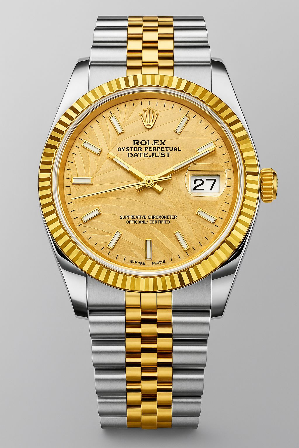 Rolex Two-Tone Gold & Stainless Steel Men’s Watch