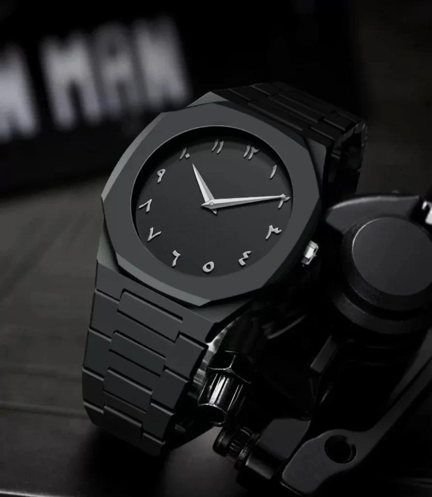 Black Aura Men’s Watch Premium Design