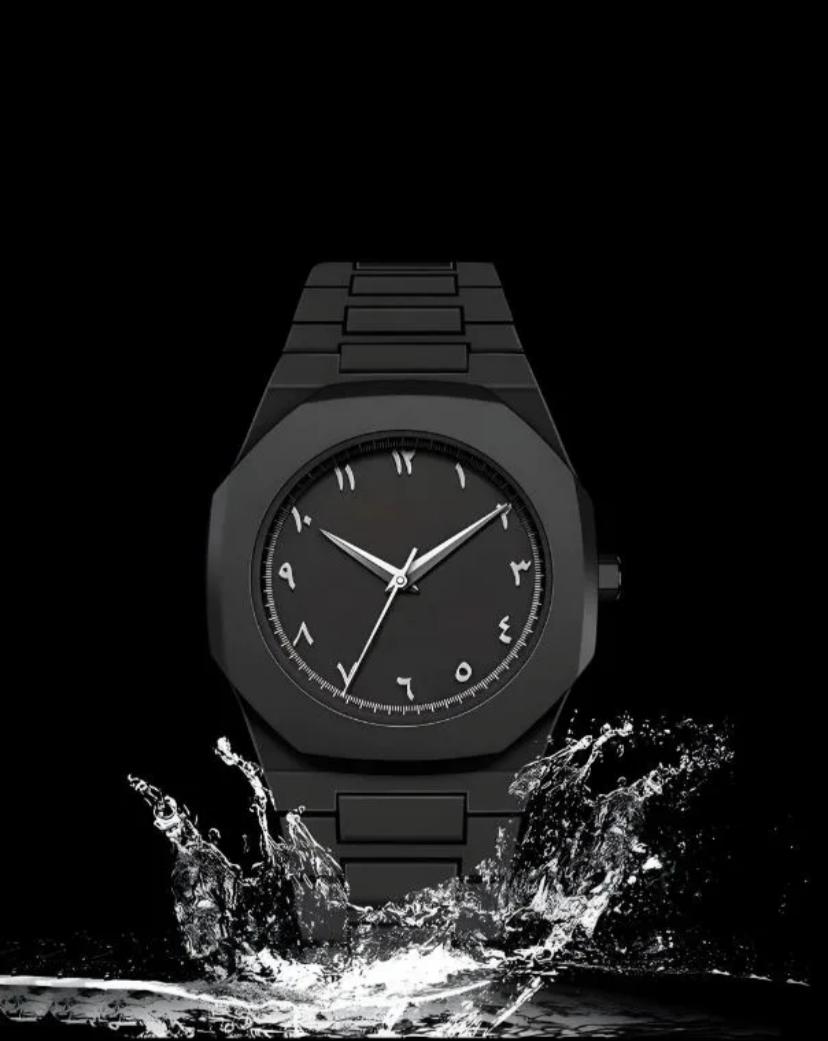 Black Aura Men’s Watch Premium Design