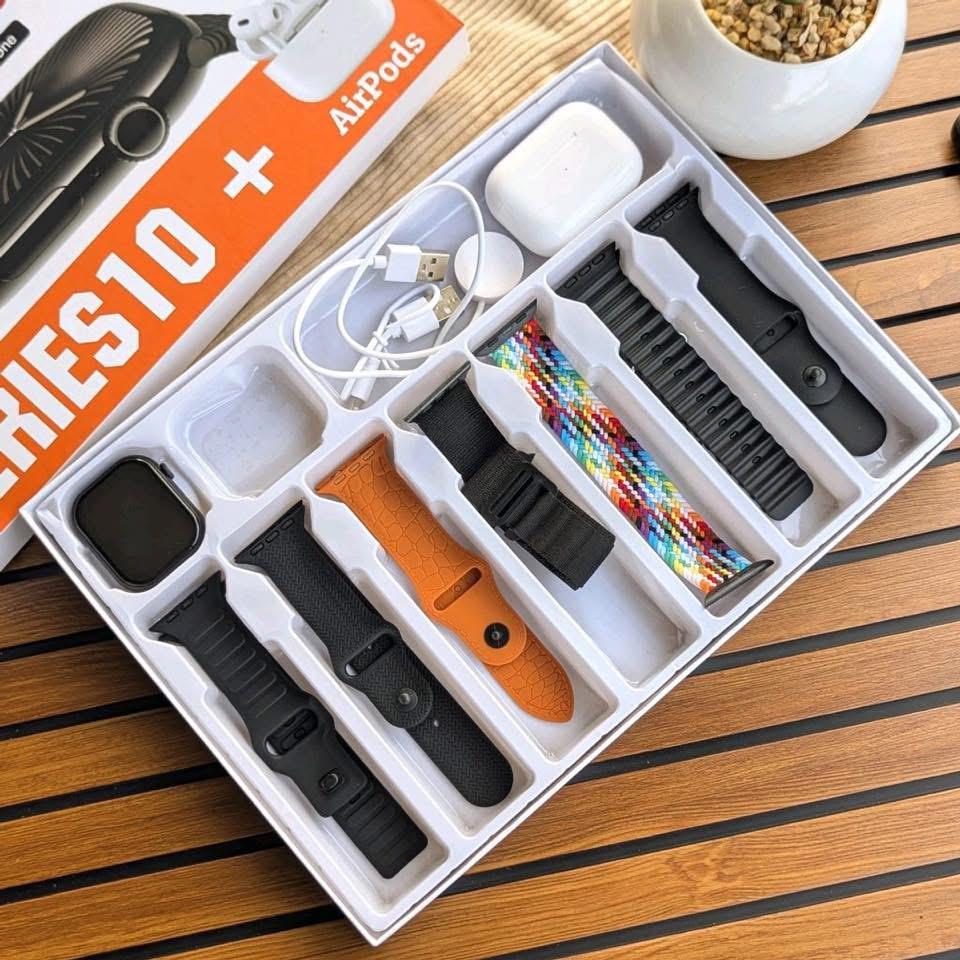 Series 10 Smartwatch with AirPods Pro